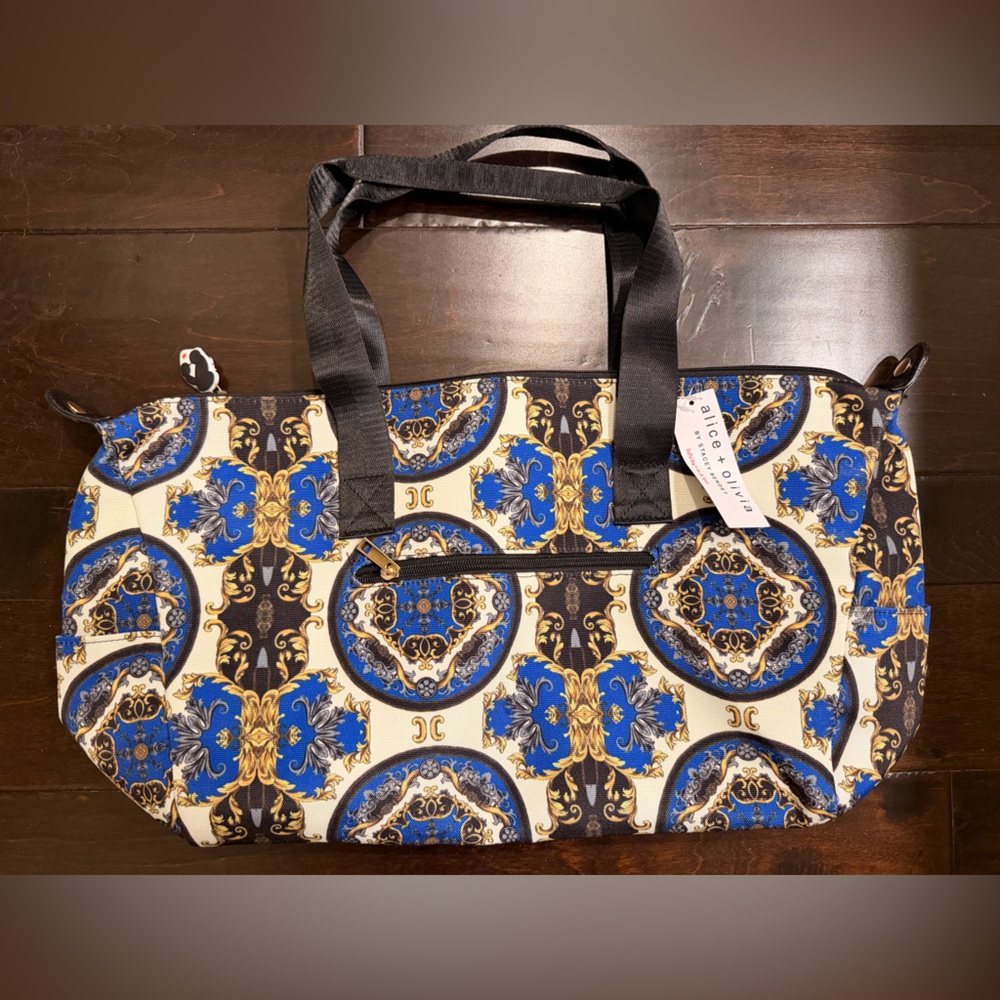 Alice + Olivia Black Overnight Bag